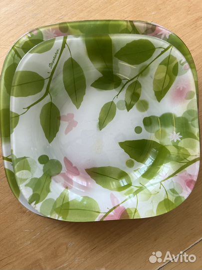 Стеклянные тарелки luminarc 7 штук