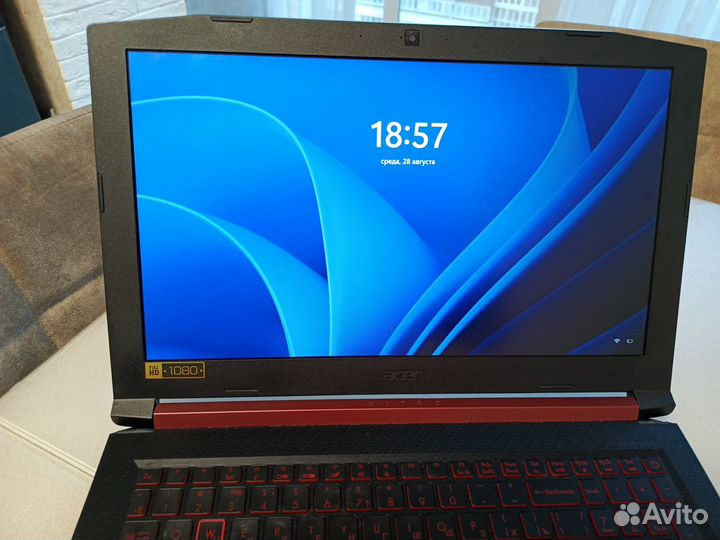 Игровой ноутбук acer nitro 5 an515 52