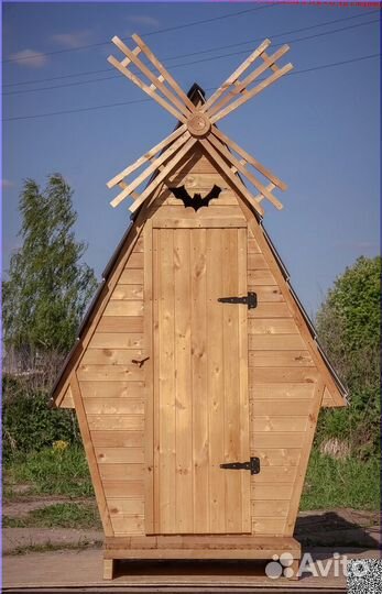 Дачный туалет с установкой
