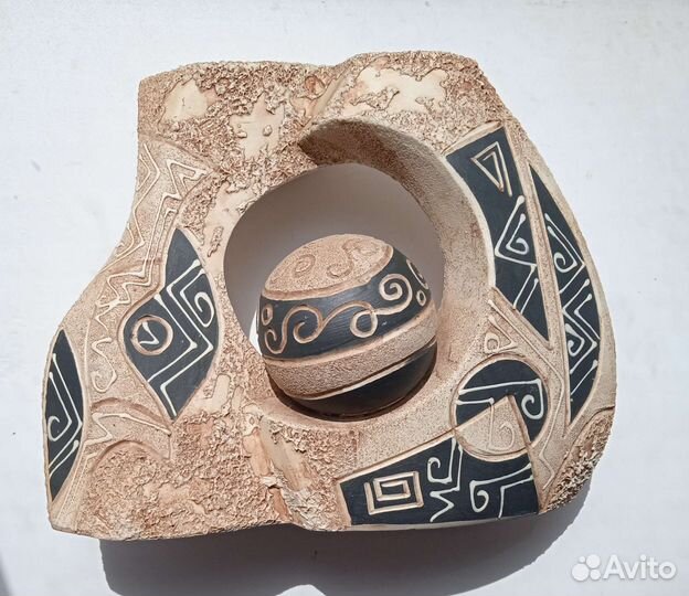 Ваза для цветов керамика греческая терракот