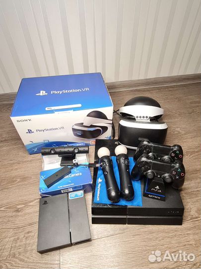 Система PS4 + VR + Игры