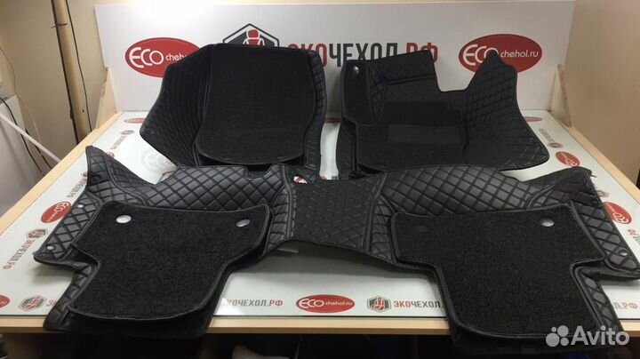 3D Коврики Land Rover из Экокожи