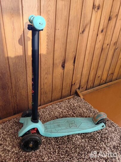Самокат детский трехколесный бу
