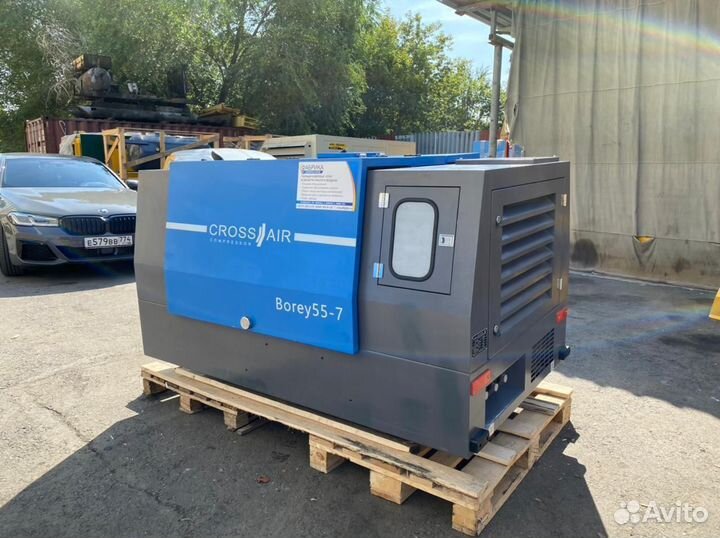 Дизельный винтовой компрессор