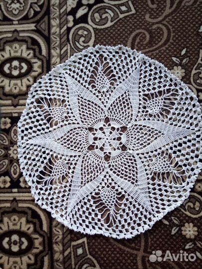 Вязаные салфетки