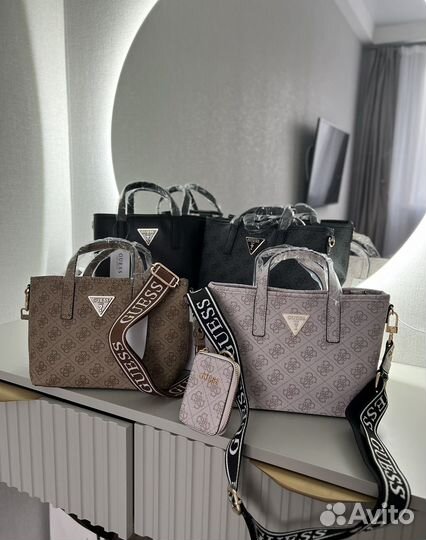 Сумка женская guess latona 4 цвета