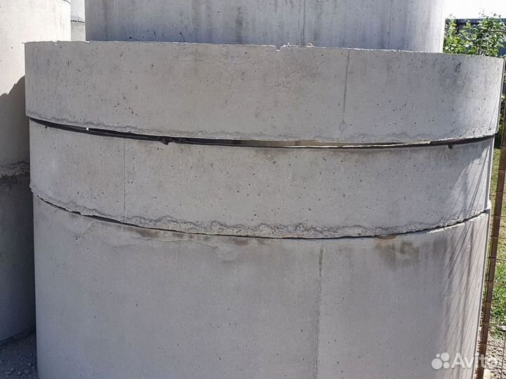 Септик канализация сливная из жби колец