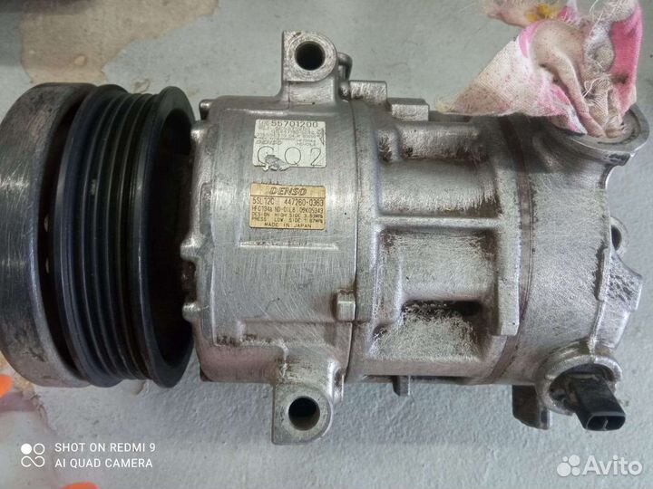 Компрессор кондиционера opel corsa d