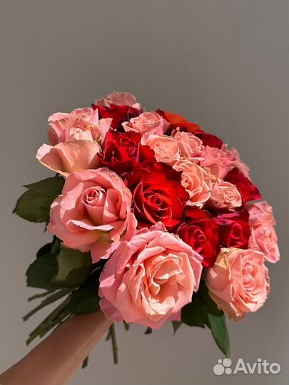 Мини букетик из роз 25шт.Доставка Калининград