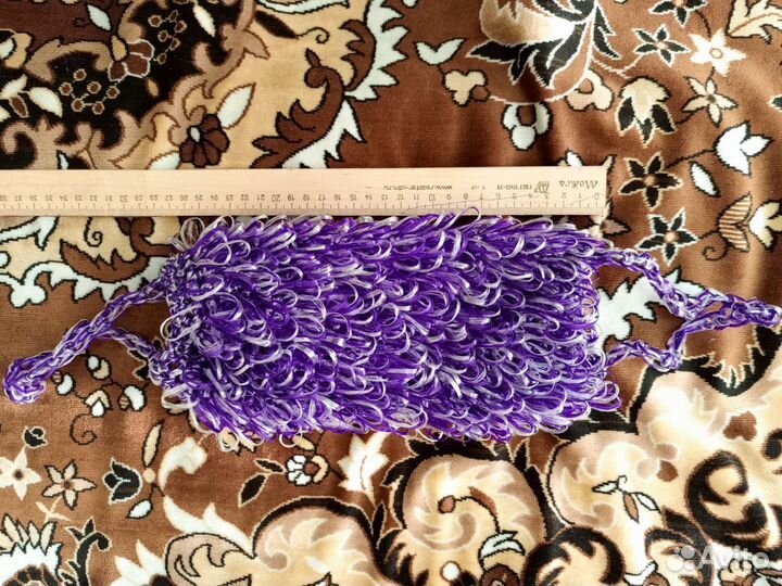 Мочалка ручной работы