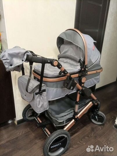 Коляска 2 в 1 luxmom