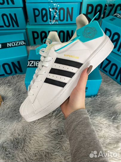 Adidas Superstar Белые Оригинал Poizon