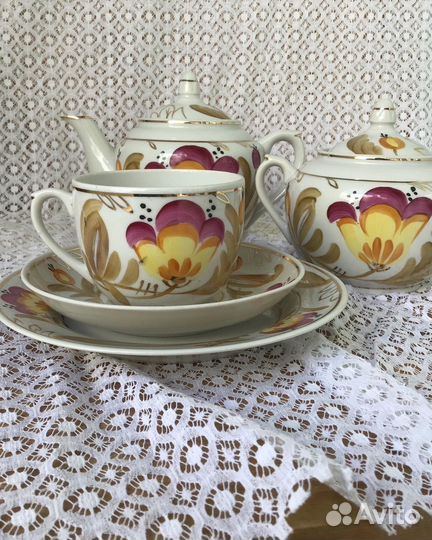 Сервиз Вербилки Маки СССР