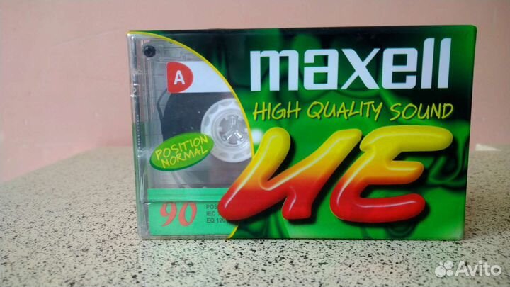 Две Хром кассеты Maxell