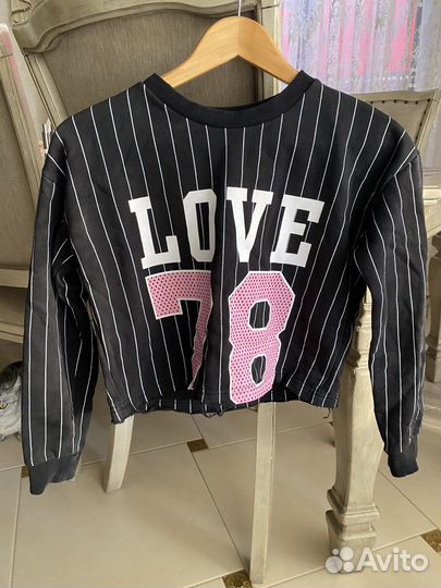 Свитшот для девочки 146 h&m