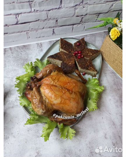 Курица жареный