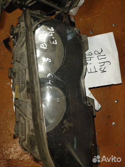 Фары на bmw e 46 купе