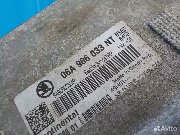 Блок управления двигателем skoda Octavia A5 (1Z) 2004-2013