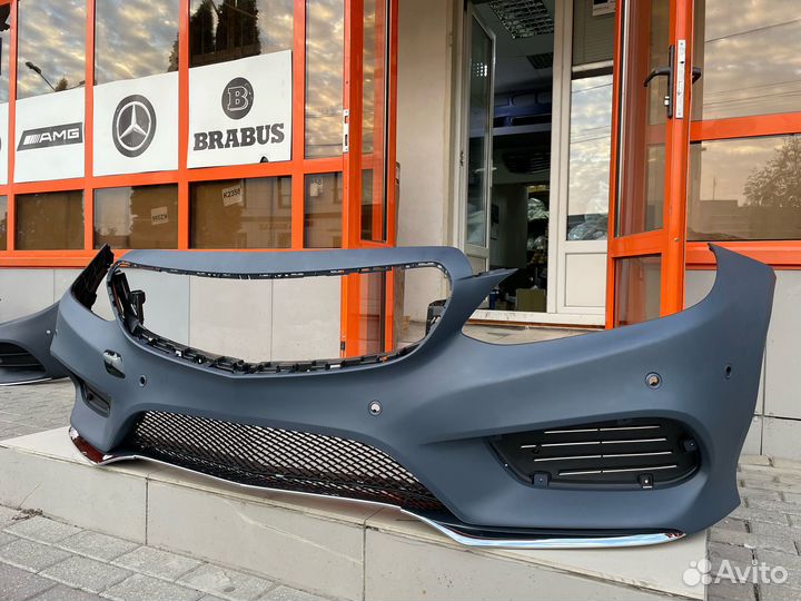 Бампер передний Mercedes w212 рестайлинг