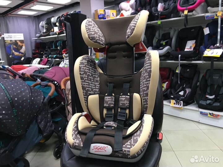 Детское автокресло Siger Индиго isofix