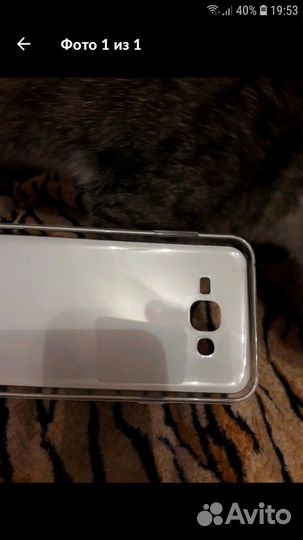 Чехол силиконовый samsung Galaxy J7 Neo