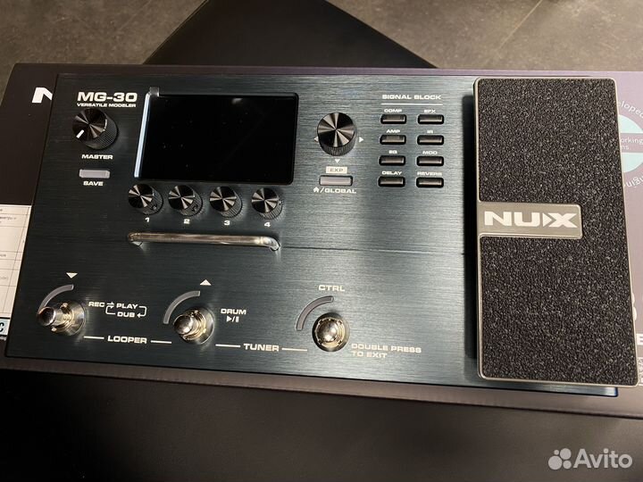 Процессор эффектов NUX MG-30 (Новый)