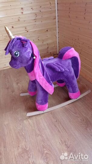 Детская качалка единорог