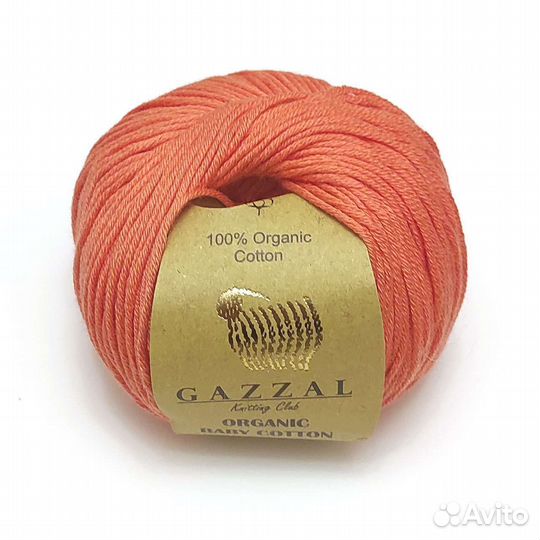 Пряжа Gazzal organic baby cotton