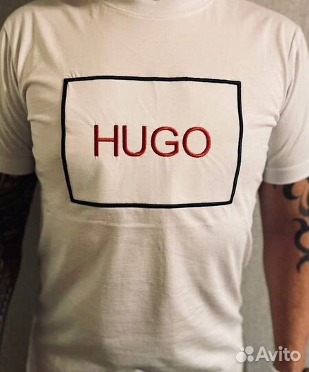 Футболка мужская Hugo Boss Хьюго Босс Хуго Босс