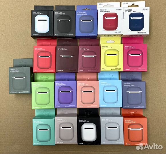 Чехлы для AirPods PRO и AirPods 1/2 (новые)