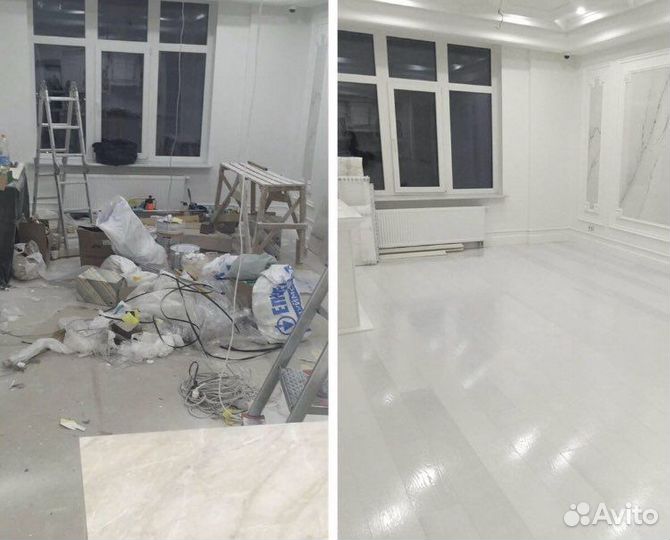 Уборка квартир, Уборка после ремонта,Клининг