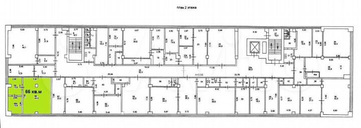 Офисные помещения в центре города от 20 до 1000 кв