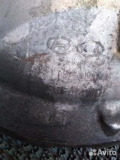 МКПП Hyudai creta 4 WD