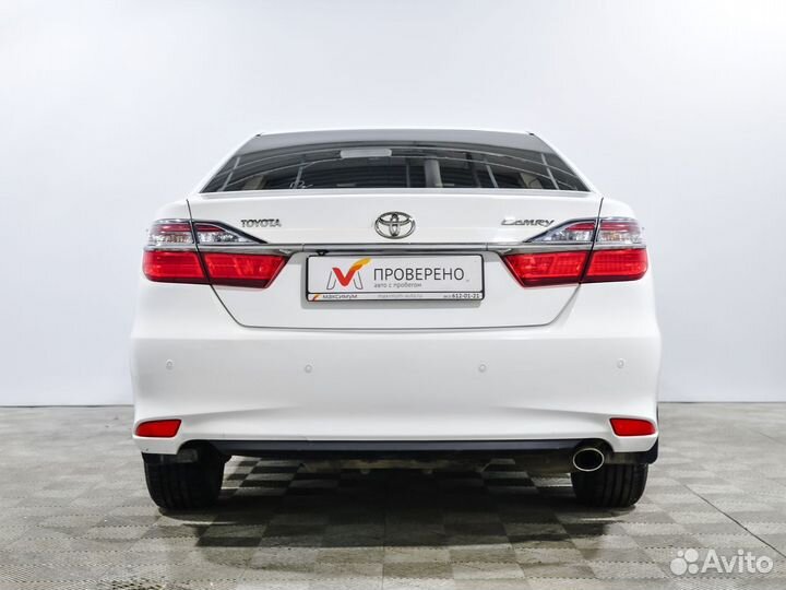 Toyota Camry 2.5 AT, 2016, 141 483 км