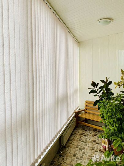 Замена ткани вертикальных жалюзи