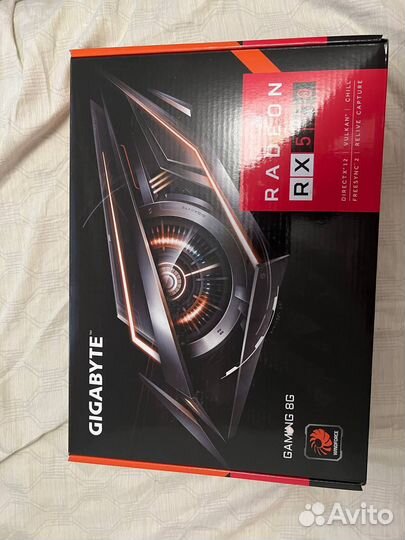 Видеокарта rx 570 8gb gigabyte