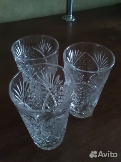 Стакан хрустальный