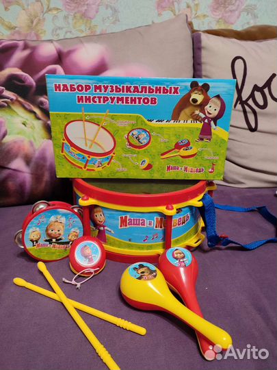 Набор музыкальных инструментов