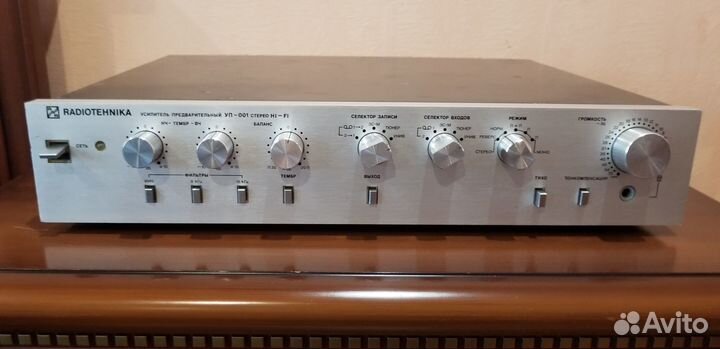 Предусилитель Радиотехника Уп-001