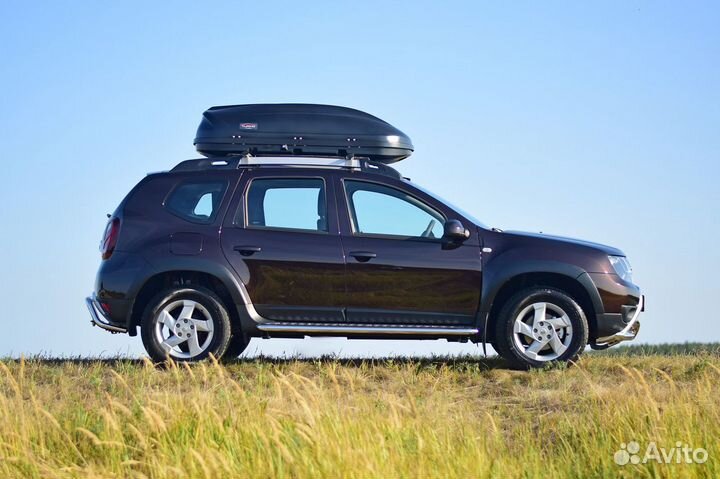 Накладки на двери (Молдинги) (ABS) Renault duster