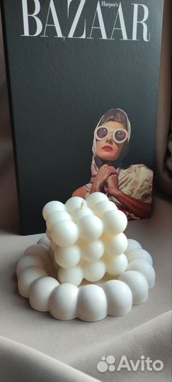 Набор свеча и ваза