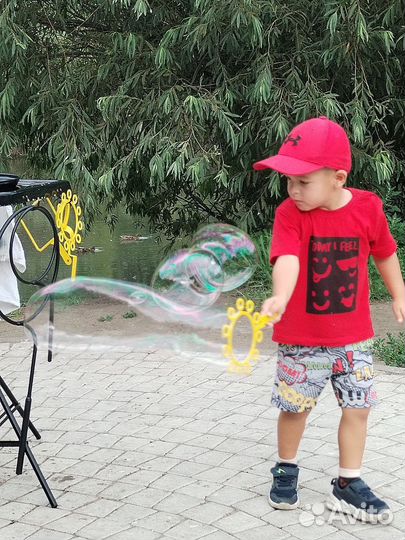 Шоу мыльных пузырей