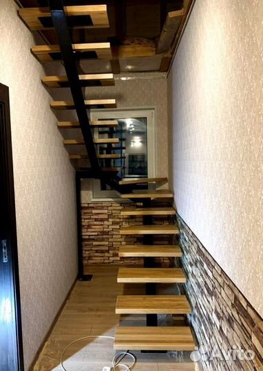 Лестница забежная под ключ