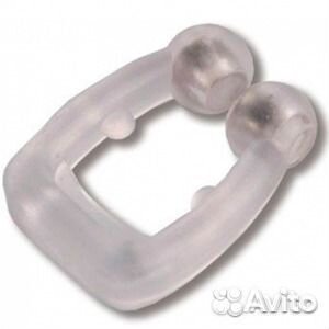 Силиконовая клипса против храпа 