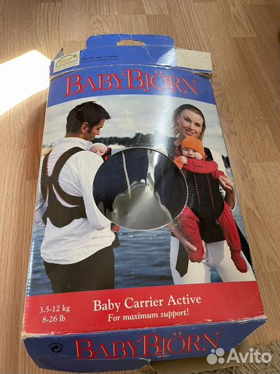 Детская переноска/ Эргорюкзак babybjorn 3,5-12 кг