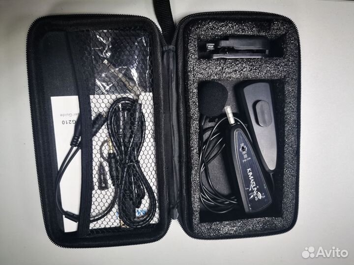 Беспроводной петличный микрофон Kimafun km-g210