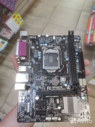 Материнская плата 1150 GA-H81M-DS2