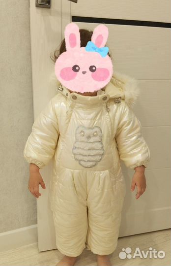 Зимний комбинезон для девочки