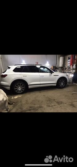 Литые диски на touareg r20 с резиной