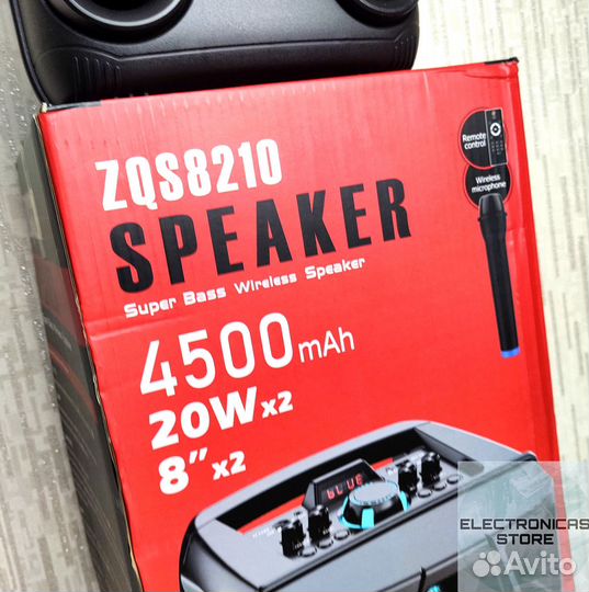 Музыкальная Колонка Большая ZQS-8210 80 W v.7